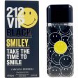 212 VIP BLACK SMILEY by Carolina Herrera 3.4oz. Eau de Parfum Spray Men 100ml For Sale