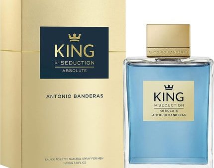 Antonio Banderas Perfumes King of Seduction Absolute Eau de Toilette for Men 200ml Online