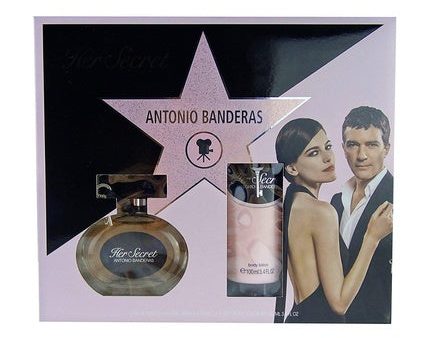 Antonio Banderas Her Secret Eau de Toilette 50ml and Body Lotion 100ml Online Hot Sale