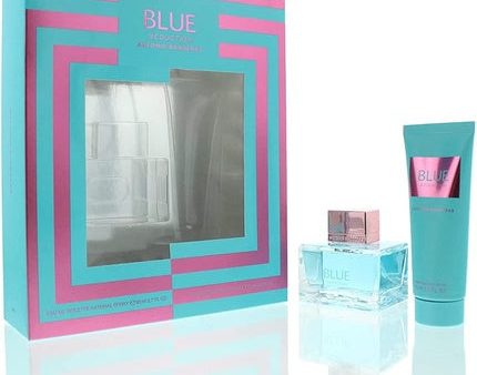 Antonio Banderas Blue Seduction 2 Piece Gift Set: Eau De Toilette 80ml - Body Lotion 75ml Online Sale