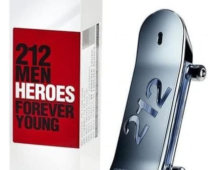 Carolina Herrera 212 Men Heroes Forever Young Eau De Toilette 90ml Supply