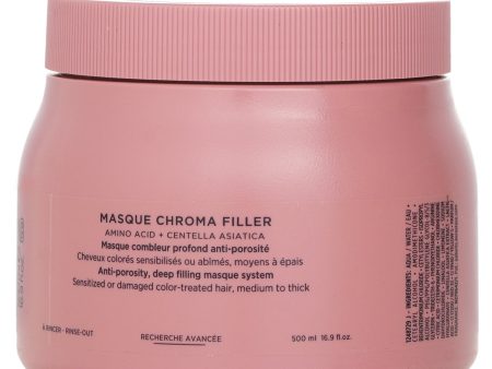 Kerastase Chroma Absolu Masque Chroma Filler (For Sensitized or Damaged Color Treated Hair)  500ml 16.9oz Supply