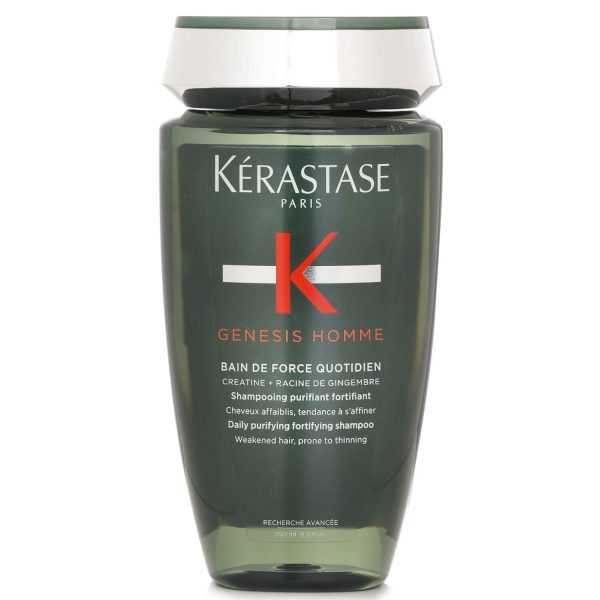 Kerastase Genesis Homme Daily Purifying Fortifying Shampoo  250ml 8.5oz For Sale