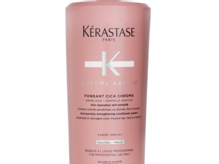 Kerastase Chroma Absolu Fondant Cica Chroma Conditioner  1000ml 34oz Online now