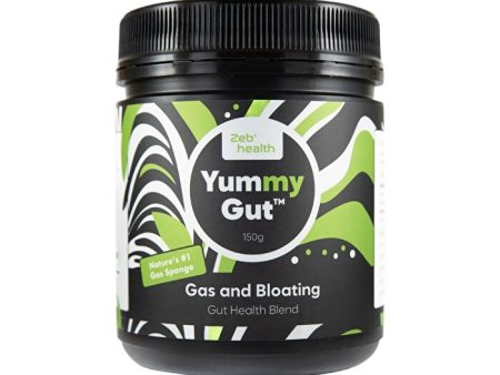 Zeb Health Yummy Gut Gas and Bloating (Gut Health Blend) 150g Hot on Sale