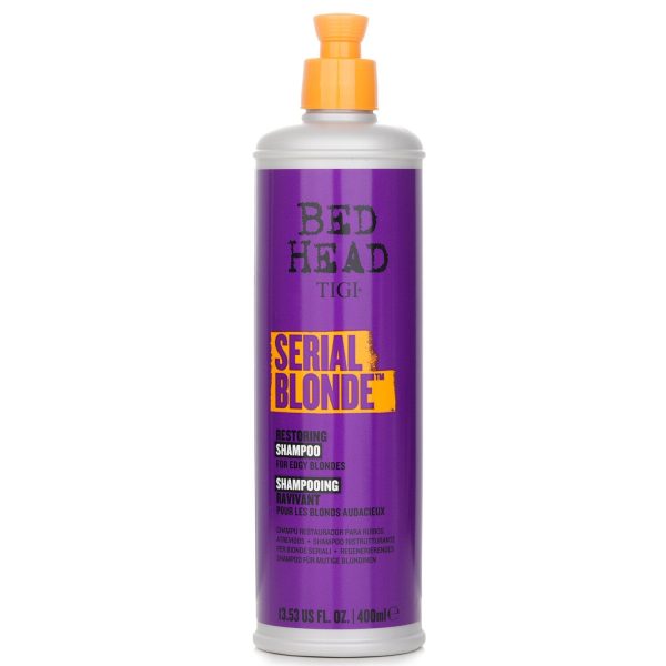 Tigi Bed Head Serial Blonde Restoring Shampoo (For Edgy Blondes)  400ml Online Sale