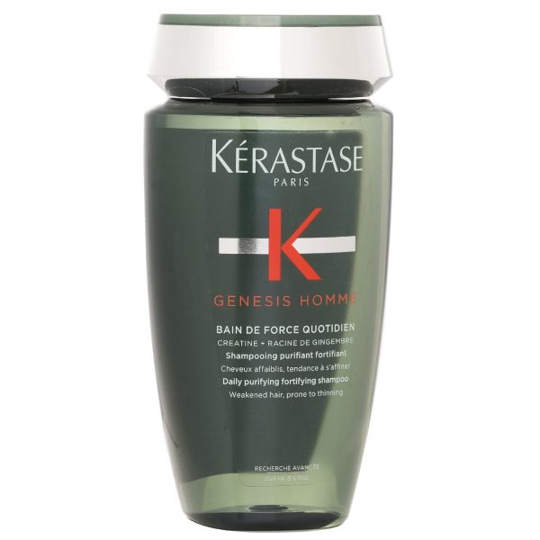 Kerastase Genesis Homme Daily Purifying Fortifying Shampoo  250ml 8.5oz For Sale