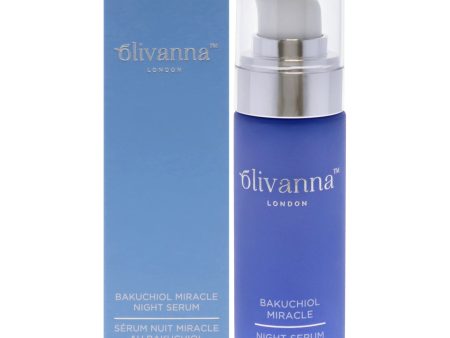 Olivanna Bakuchiol Miracle Night Serum by Olivanna for Women - 1 oz Serum Online