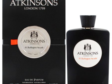 Atkinsons 41 Burlington Arcade by Atkinsons for Men - 3.4 oz EDP Spray Cheap