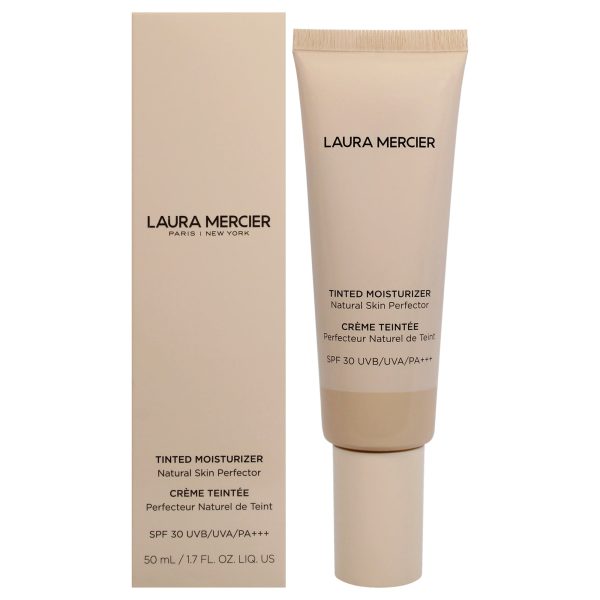 Laura Mercier Tinted Moisturizer Natural Skin Perfector SPF 30 - 0W1 Pearl by Laura Mercier for Women - 1.7 oz Makeup Hot on Sale