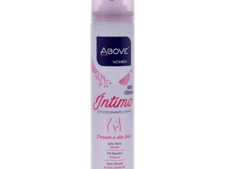 Above Intimo Deodorant Spray by Above for Women - 2.11 oz Deodorant Spray Hot on Sale