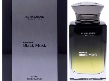 Al Haramain Black Musk by Al Haramain for Men - 3.33 oz EDP Spray Hot on Sale