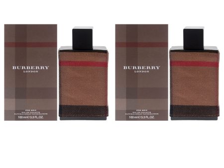 Burberry Burberry London by Burberry for Men - 3.3 oz EDT Spray - Pack of 2 For Sale