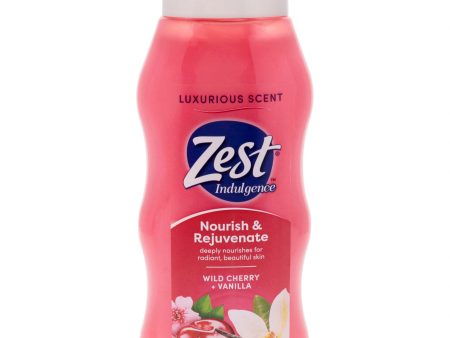 Zest Nourish and Rejuvenate Body Wash - Wild Cherry and Vanilla by Zest for Women - 20 oz Body Wash on Sale