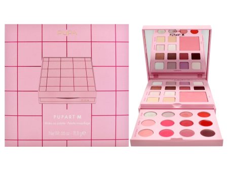 Pupa Milano Pupart M Make-Up Palette - 002 Pink by Pupa Milano for Women - 0.66 oz Makeup Online now