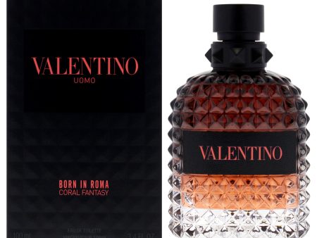 Valentino Uomo Born In Roma Coral Fantasy by Valentino for Men - 3.4 oz EDT Spray Fashion