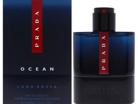 Prada Prada Luna Rossa Ocean by Prada for Men - 3.3 oz EDT Spray For Discount