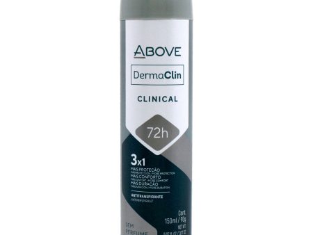 Above 72 Hours Antiperspirant Deodorant Sem Perfume - Derma Clinical by Above for Women - 3.17 oz Deodorant Spray Cheap