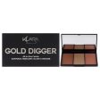 Klara Contour Bronze Blush and Highlight Palette - Gold Digger by Klara for Women - 0.35 oz Makeup Discount