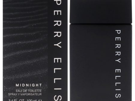 Perry Ellis Midnight by Perry Ellis for Men - 3.4 oz EDT Spray Cheap