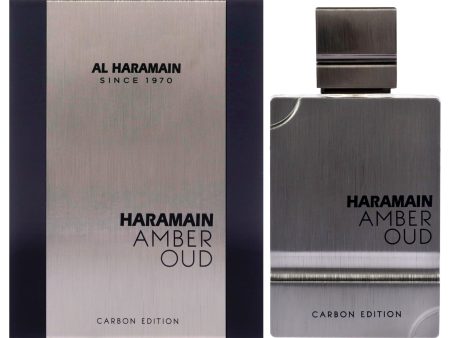 Al Haramain Amber Oud - Carbon Edition by Al Haramain for Men - 2 oz EDP Spray on Sale