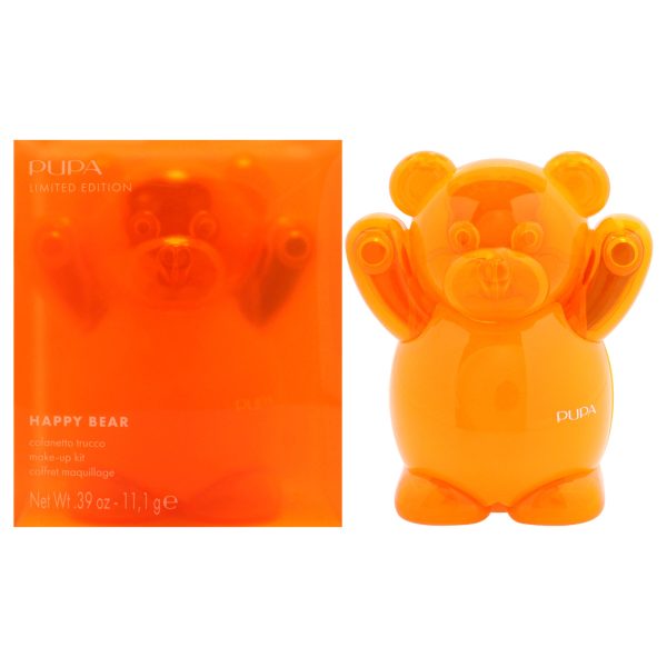 Pupa Milano Happy Bear Makeup Kit Limited Edition - 004 Orange by Pupa Milano for Women - 0.39 oz Makeup on Sale