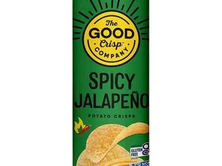 The Good Crisp Company Potato Crisps Spicy Jalapeno 8x160g Online Hot Sale