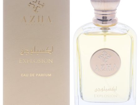 Azha Explosion by Azha for Men - 3.3 oz EDP Spray Hot on Sale