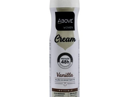 Above 48 Hours Cream Antiperspirant Deodorant - Vanilla by Above for Women - 3.17 oz Deodorant Spray Hot on Sale