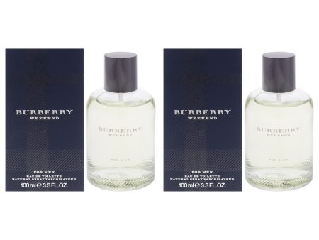 Burberry Burberry Weekend by Burberry for Men - 3.3 oz EDT Spray - Pack of 2 Supply