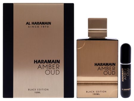 Al Haramain Amber Oud - Black Edition by Al Haramain for Unisex - 5.07 oz EDP Spray Discount