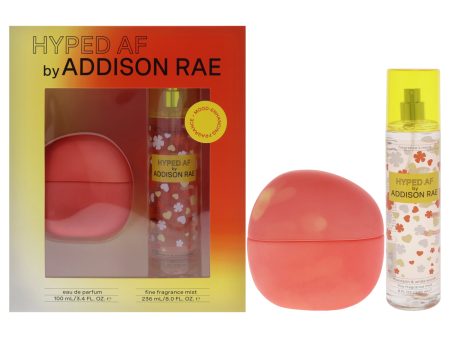 Addison Rae Hyped AF by Addison Rae for Women - 2 Pc Gift Set 3.4oz EDP Spray, 8oz Fragrance Mist Sale