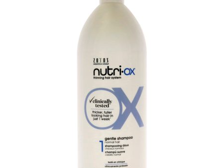 Zotos Nutri-ox Gentle Shampoo by Zotos for Unisex - 33.8 oz Shampoo Online