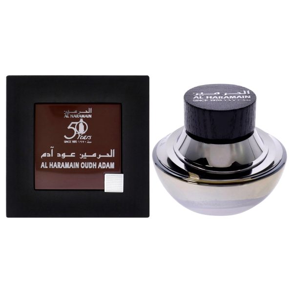 Al Haramain Oudh Adam by Al Haramain for Men - 2.5 oz EDP Spray Online Sale