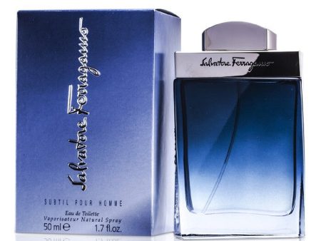 Salvatore Ferragamo Subtil Eau De Toilette Spray 50ml 1.7oz For Cheap