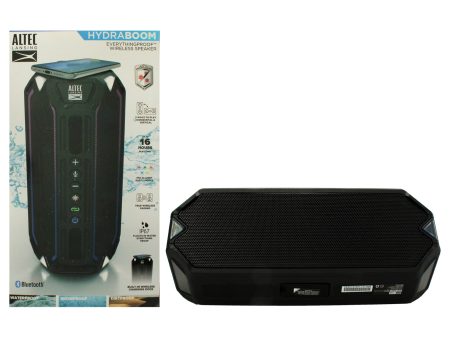 Altec Lansing HydraBoom Speaker - Black by Altec Lansing for Unisex - 1 Pc Speakers Online Hot Sale