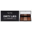 Klara Contour Bronze Blush and Highlight Palette - Dirty Lies by Klara for Women - 0.35 oz Makeup Online