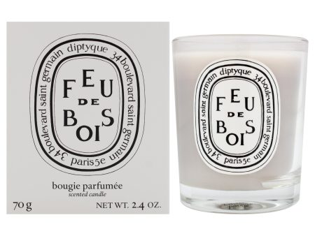 Diptyque Feu De Bois Scented Candle by Diptyque for Unisex - 2.4 oz Candle Hot on Sale