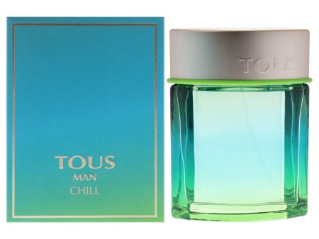 Tous Tous Man Chill by Tous for Men - 3.4 oz EDT Spray Discount