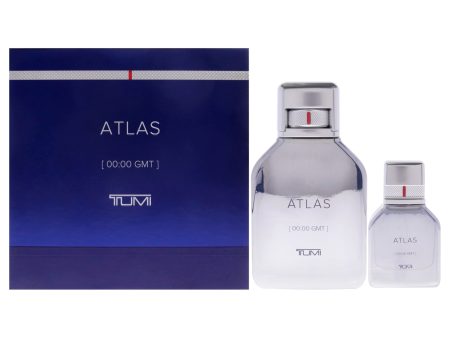 Tumi Atlas by Tumi for Men - 2 Pc Gift Set 6.8oz EDP Spray, 1oz EDP Spray Online now