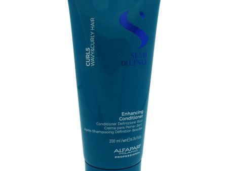 Alfaparf Milano Semi Di Lino Curls Enhancing Conditioner by Alfaparf Milano for Unisex - 6.76 oz Conditioner Online