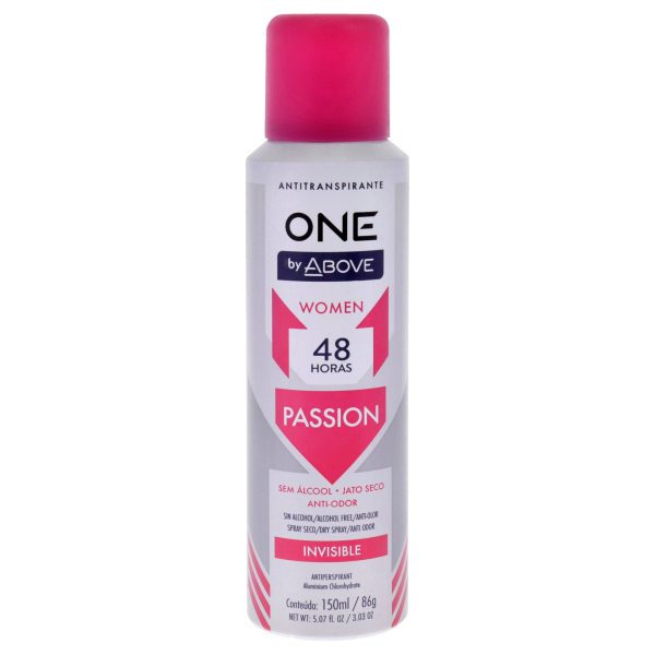 Above 48 Hours One Antiperspirant Deodorant - Passion by Above for Women - 3.03 oz Deodorant Spray Hot on Sale