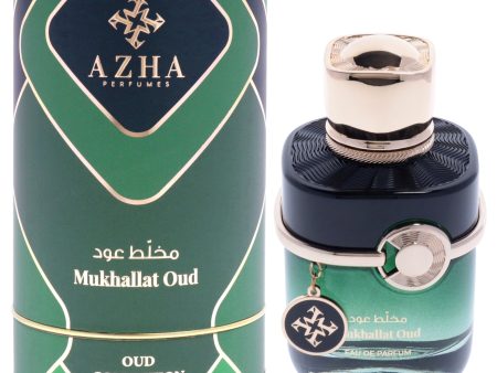 Azha Mukhallat Oud by Azha for Men - 3.3 oz EDP Spray Cheap