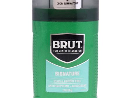 Brut Signature Antiperspirant Plus Deodorant by Brut for Men - 2.7 oz Deodorant Stick Online now