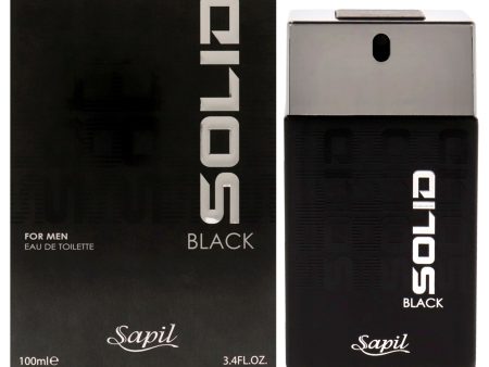 Sapil Solid Black by Sapil for Men - 3.4 oz EDT Spray Sale