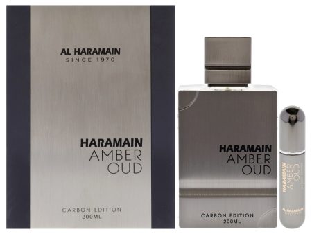 Al Haramain Amber Oud - Carbon Edition by Al Haramain for Men - 6.7 oz EDP Spray Online Hot Sale