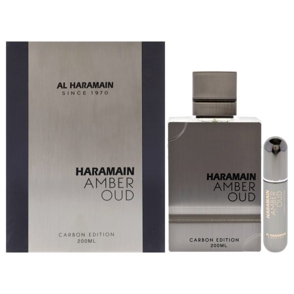 Al Haramain Amber Oud - Carbon Edition by Al Haramain for Men - 6.7 oz EDP Spray Online Hot Sale