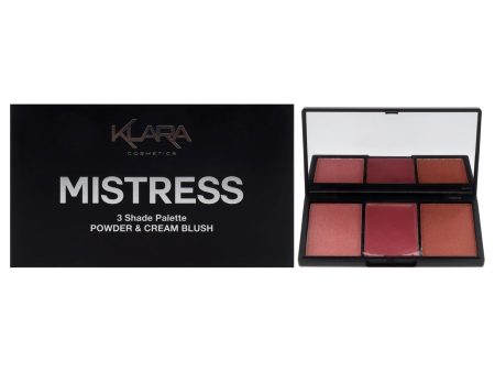 Klara Contour Bronze Blush and Highlight Palette - Mistress by Klara for Women - 0.35 oz Makeup Discount