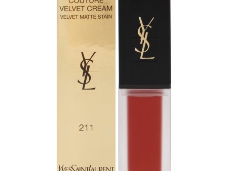 Yves Saint Laurent Tatouage Couture Velvet Matte Cream - 211 Chili Incitement by Yves Saint Laurent for Women - 0.2 oz Lipstick For Discount