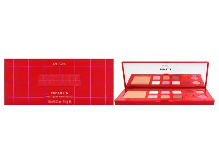 Pupa Milano Pupart S Make-Up Palette - 003 Red by Pupa Milano for Women - 0.4 oz Makeup on Sale